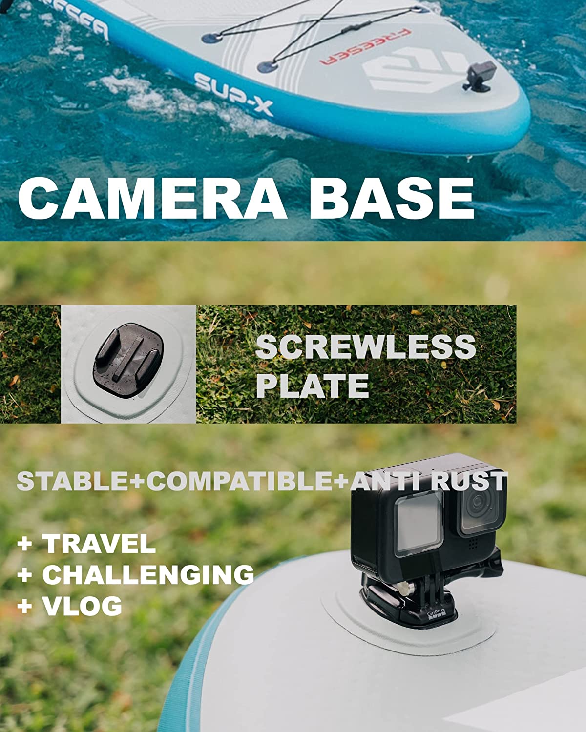 Board Adult Sup Board Carbon Paddle Camera Mount 1680D Backpack 5L Waterproof Action Pump Shoulder-1