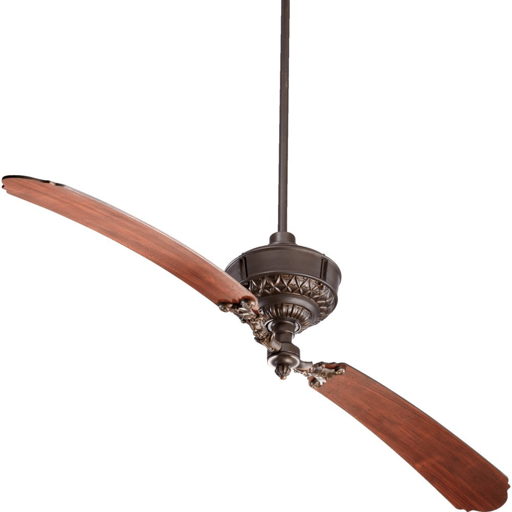 Turner 68 Inch Two-Blade Ceiling Fan Oiled Bronze Cc-77870-0